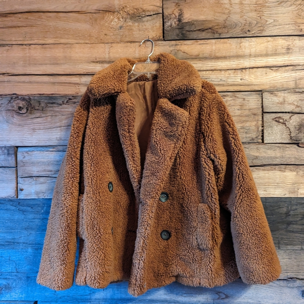 Free people teddy coat